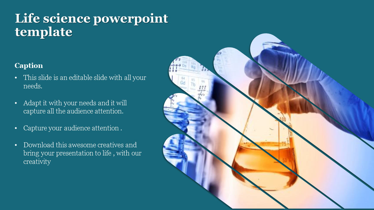 Life science powerpoint template